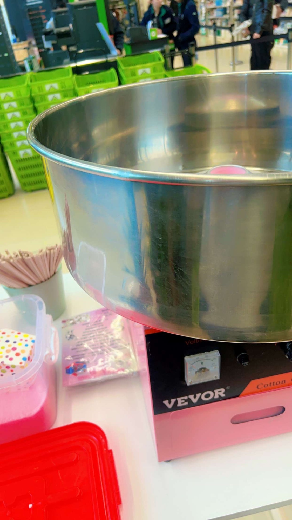 Barbe à papa lors d'un événement